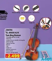 JWİN VL-800S 4/4 TAM BOY KEMAN fiyat ve kampanya bilgisi